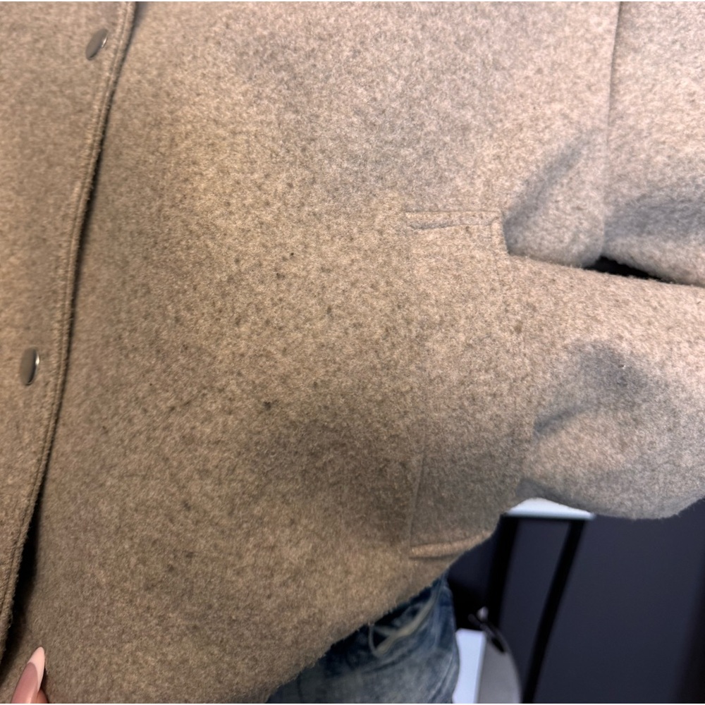 Ricki’s Tan Bomber Lightweight Coat - Picture 3 of 6